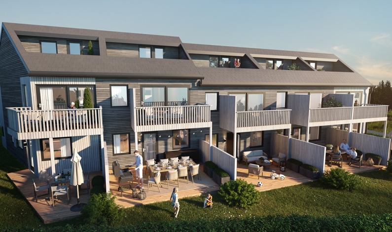 The beach garden at Steinsnes